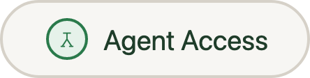 Agent Access badge light